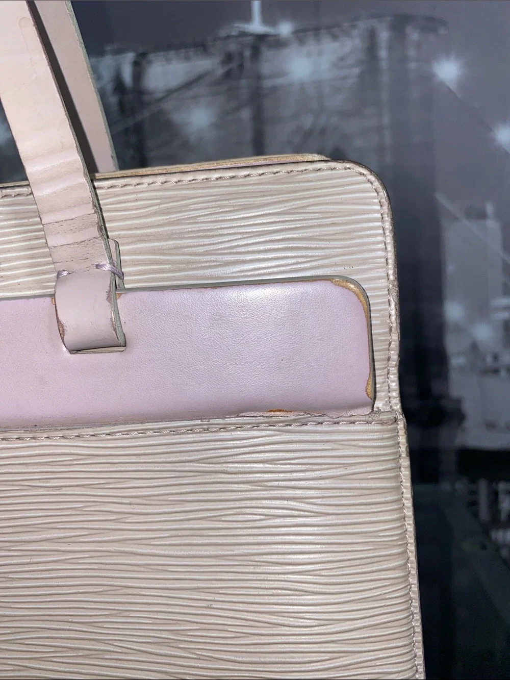 Authentic Rare Louis Vuitton Epi Leather Tote and Wallet Bundle